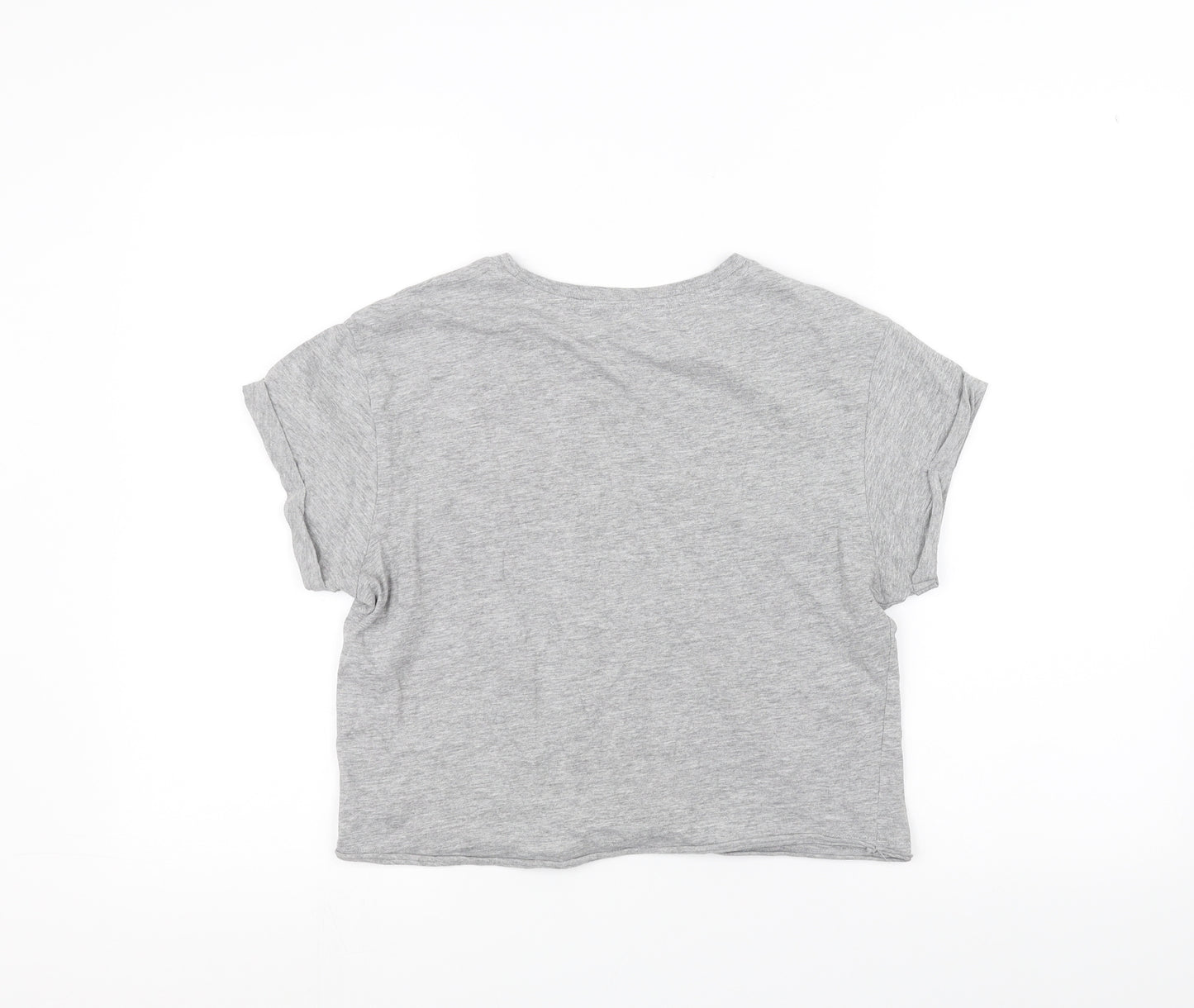 New Look Girls Grey   Basic T-Shirt Size 14-15 Years