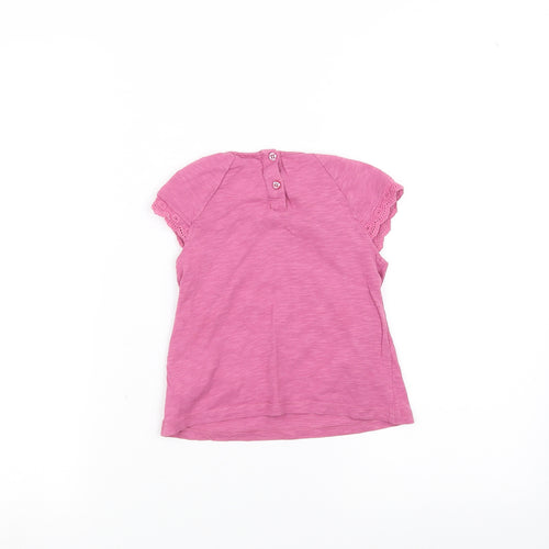 F&F Girls Pink   Basic T-Shirt Size 2-3 Years