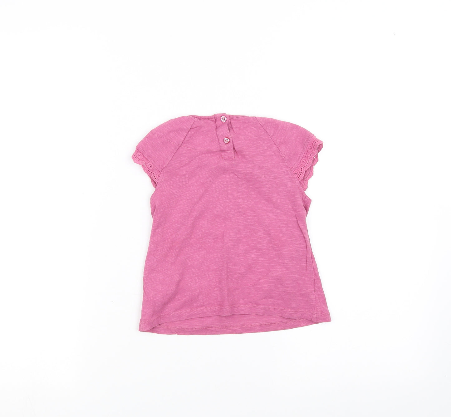 F&F Girls Pink   Basic T-Shirt Size 2-3 Years