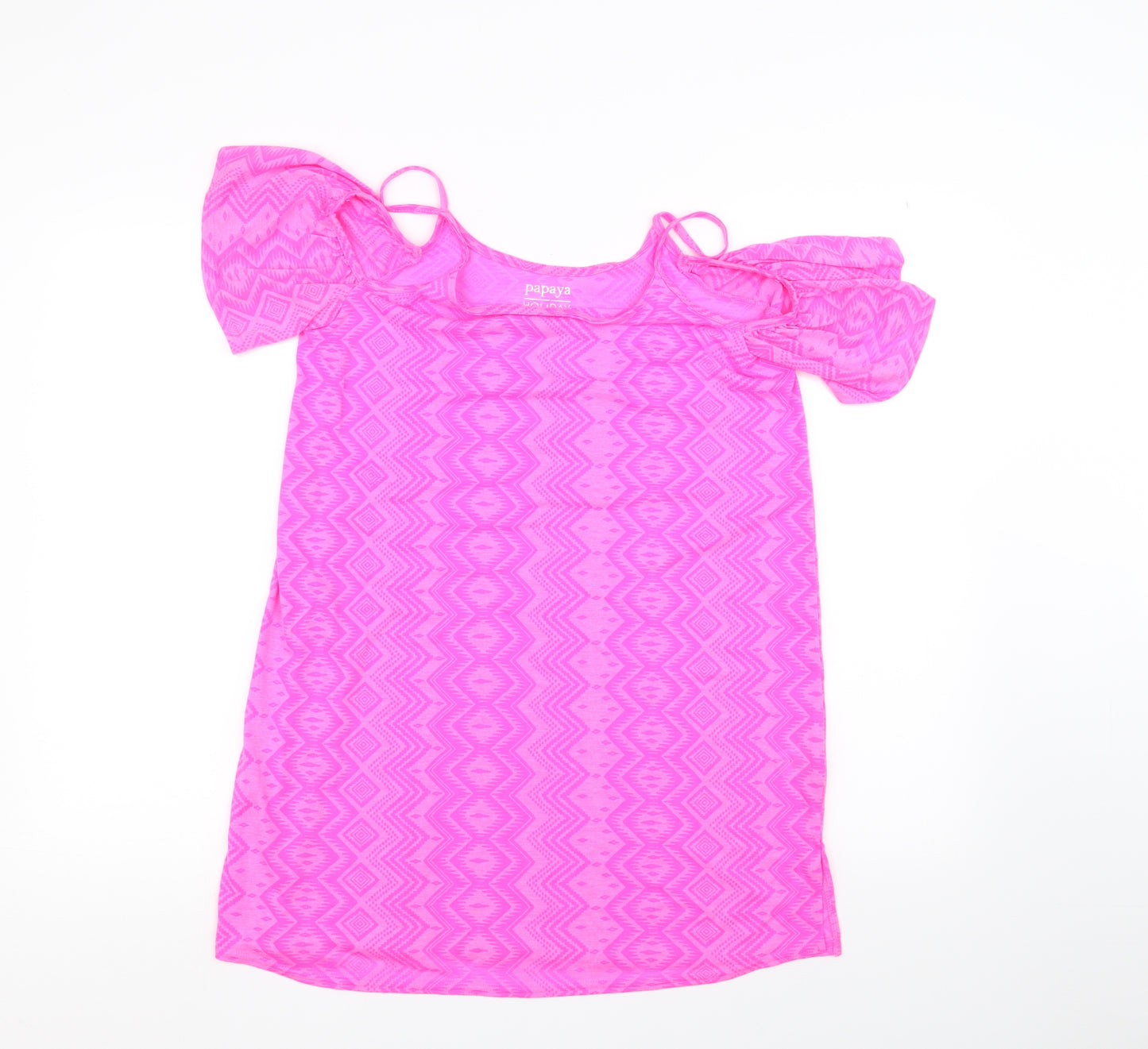 Papaya Womens Pink   Basic T-Shirt Size S