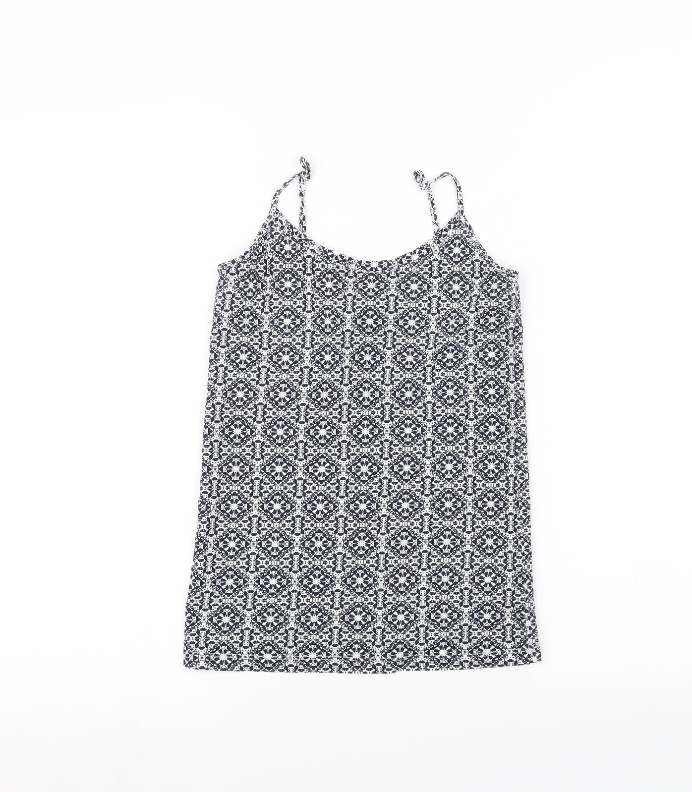 Peacocks Womens White   Basic Tank Size 8