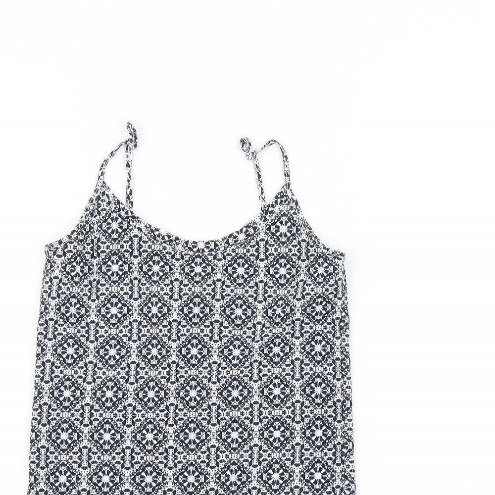 Peacocks Womens White   Basic Tank Size 8