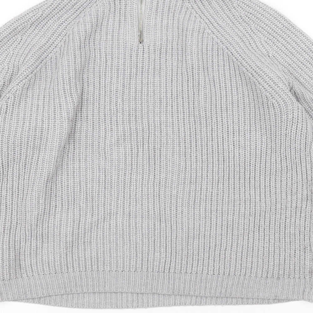 Dorothy Perkins Womens Grey   Pullover Jumper Size 8