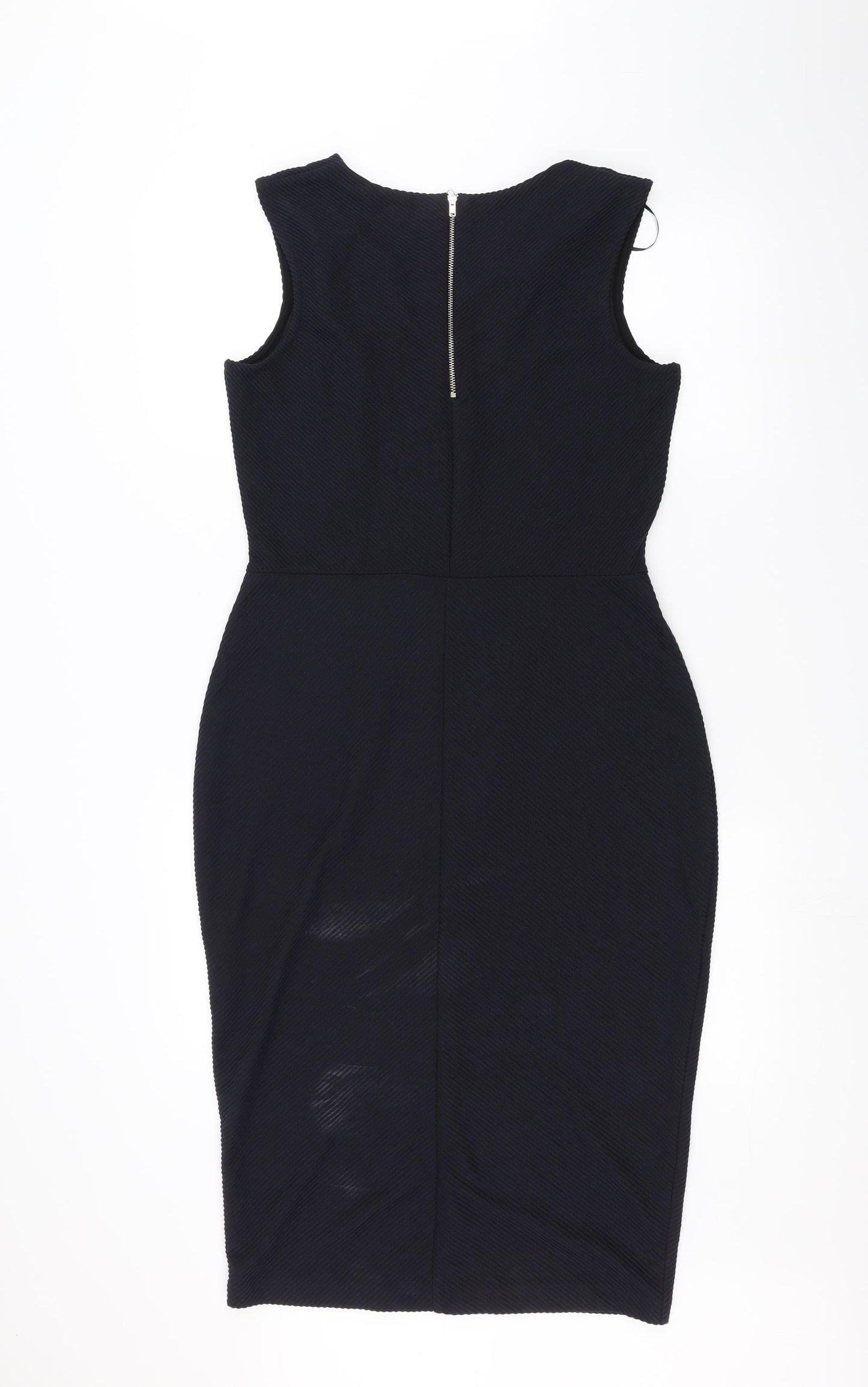 F&F Womens Blue   Pencil Dress  Size 12