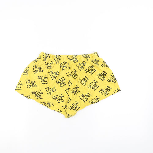 Primark Womens Yellow   Sweat Shorts Size M