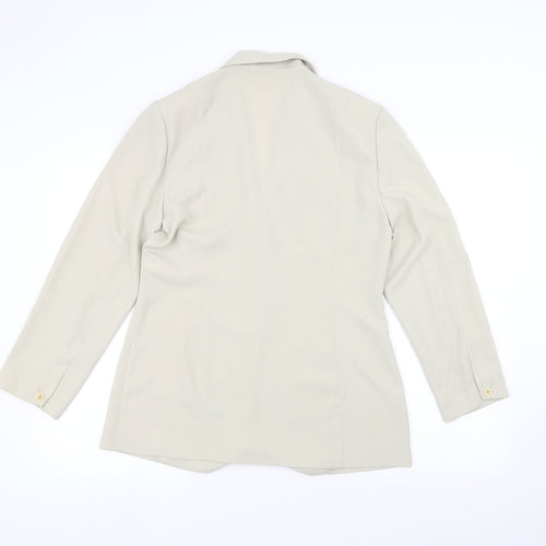 Anne Brooks Womens White   Jacket  Size 12