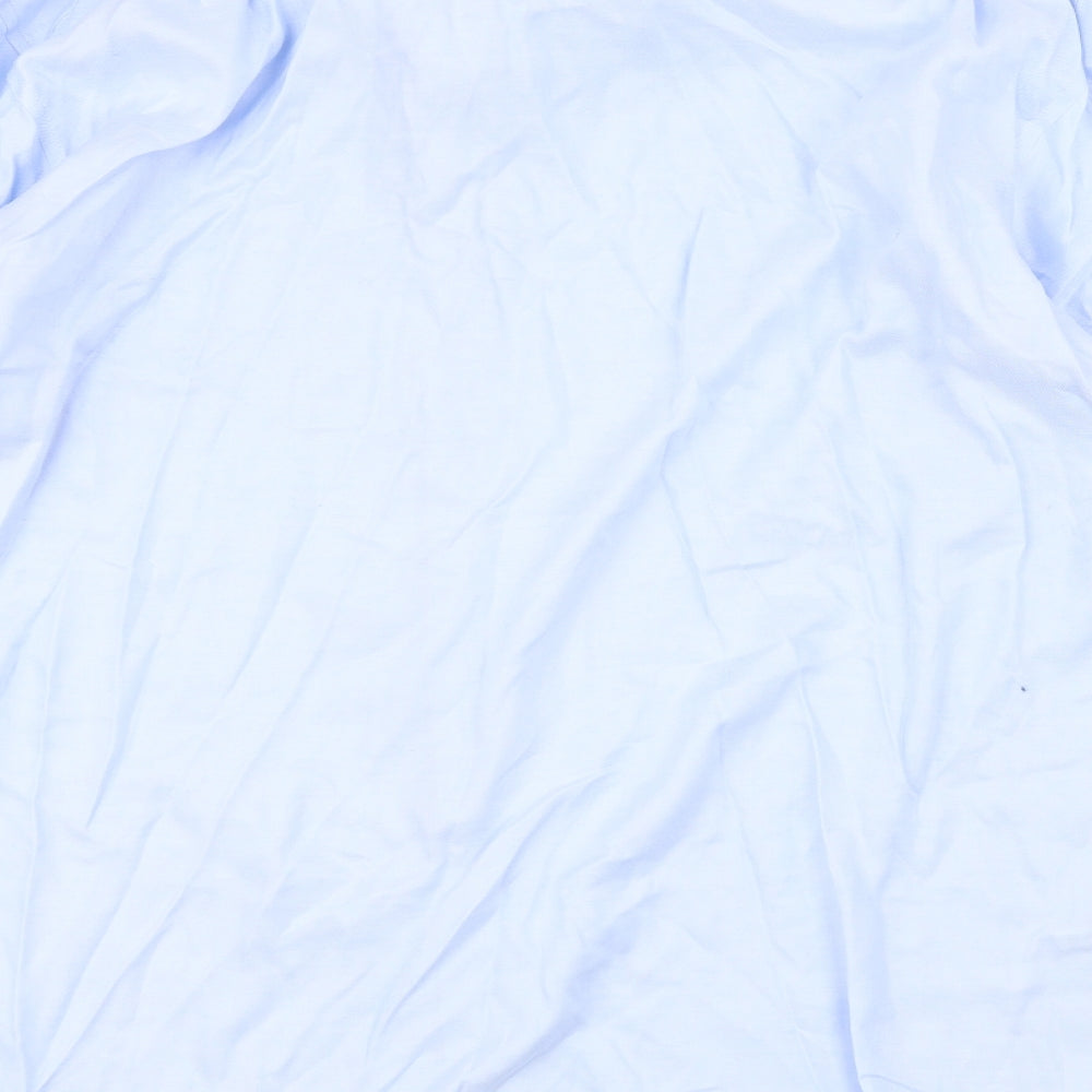 Marks and Spencer Mens Blue    Dress Shirt Size 18