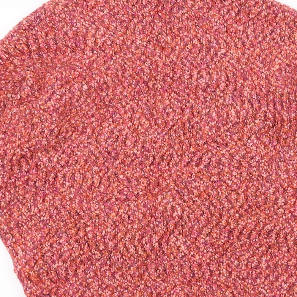 Atmosphere Womens Orange  Knit Jacket Coatigan Size XS
