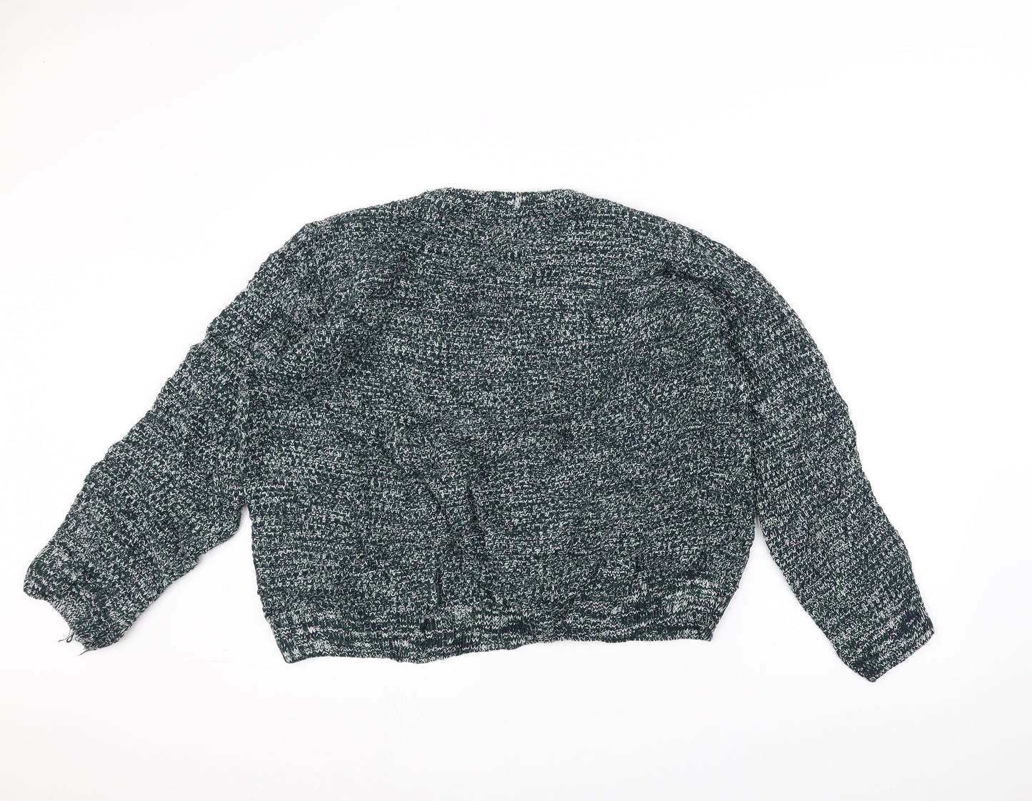 Burton Mens Black  Knit Pullover Jumper Size M