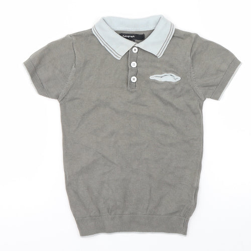 Autograph Boys Grey   Basic Polo Size 2-3 Years
