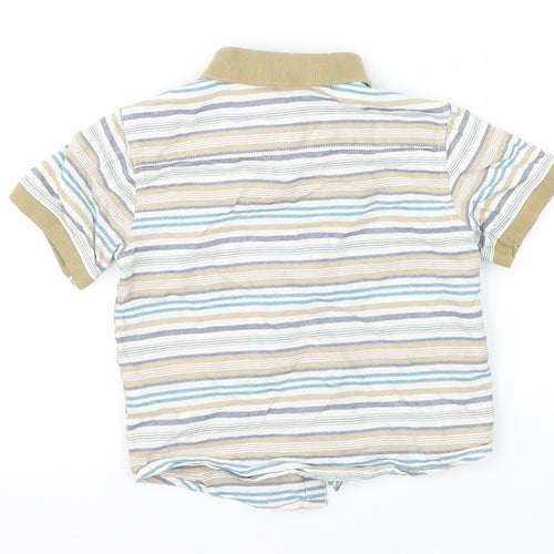 Handsome Boys Multicoloured Striped  Basic Polo Size 2-3 Years