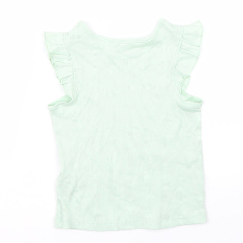 Primark Girls Green   Basic Tank Size 2 Years