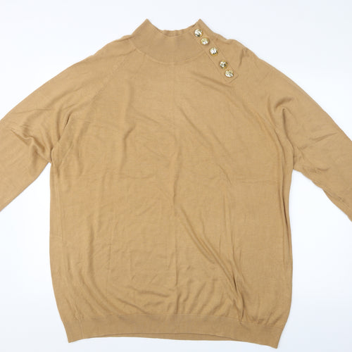 BPC Womens Brown   Pullover Jumper Size 2XL