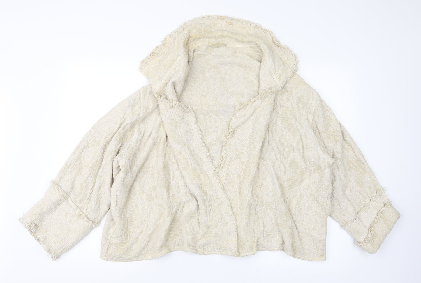 No brand Womens Beige   Cardigan Jumper Size M