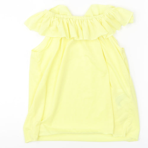 H&M Girls Yellow   Shift  Size 5 Years