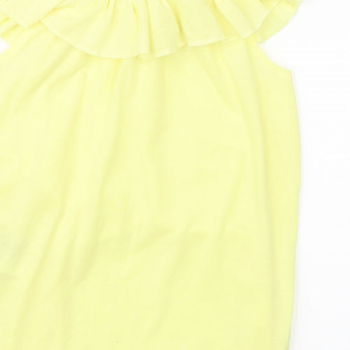 H&M Girls Yellow   Shift  Size 5 Years
