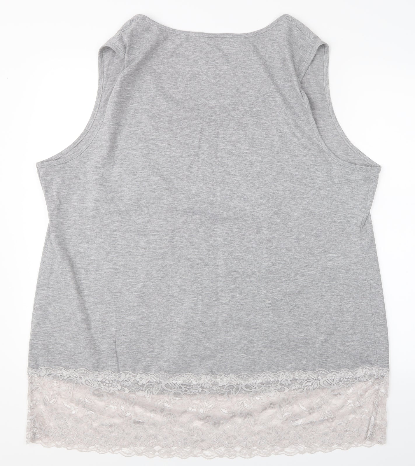 Body Flirt Womens Grey    Pyjama Top Size 2XL
