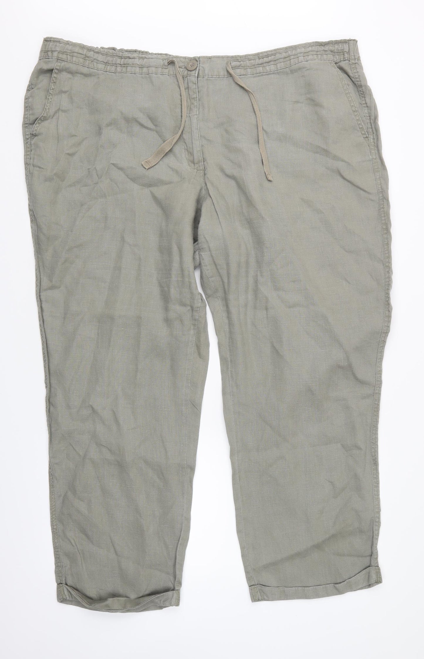 TU Womens Grey   Trousers  Size 22 L26 in