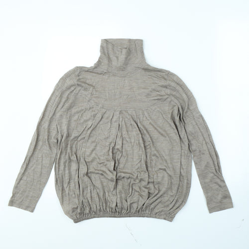 Mng Womens Beige   Pullover Jumper Size S