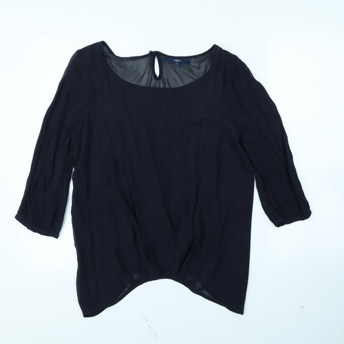 NEXT Womens Blue   Basic Blouse Size 8