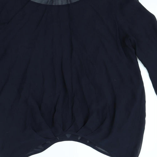 NEXT Womens Blue   Basic Blouse Size 8
