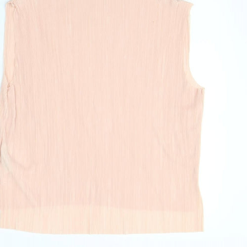 New Look Womens Pink   Basic Blouse Size 14