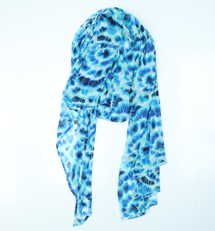 Preworn Womens Blue Paisley   Scarf