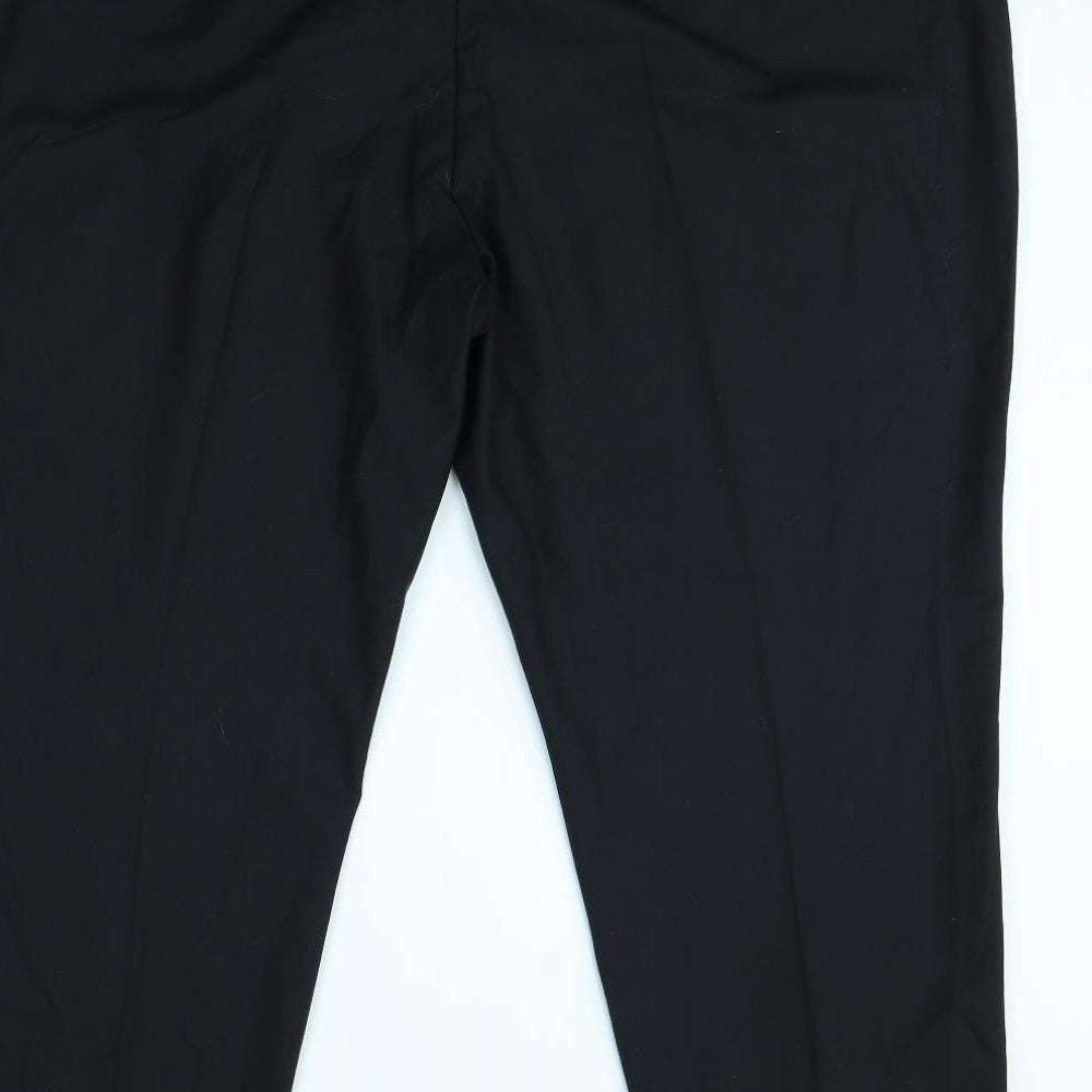Autograph Womens Black   Dress Pants Trousers Size 24 L30 in