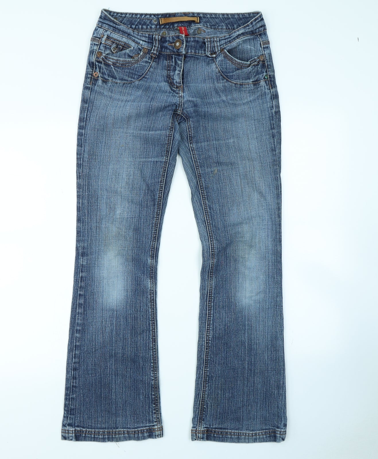 River Island Womens Blue   Flared Jeans Size 12 L30 in