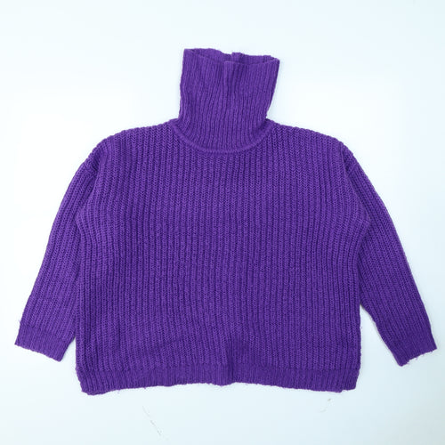 F&F Womens Purple   Pullover Jumper Size 12
