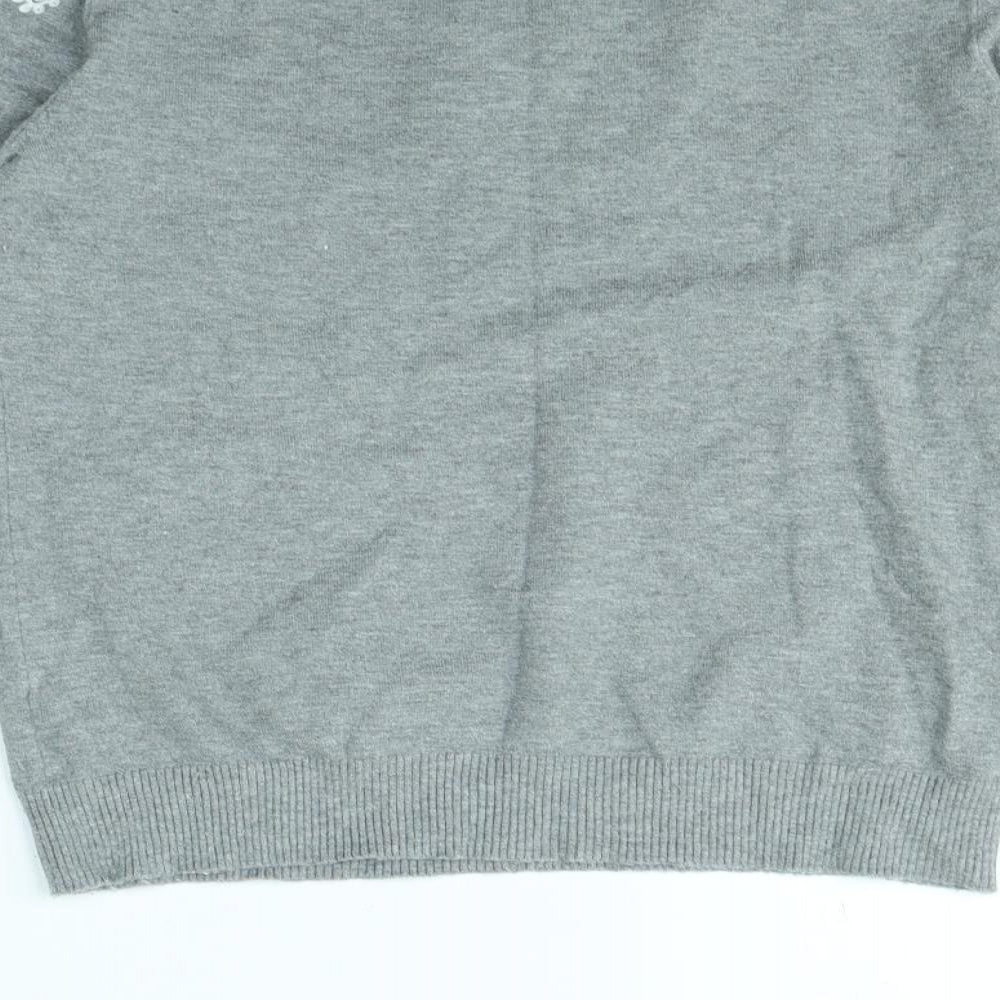 Kaleidoscope Womens Grey   Pullover Jumper Size 10