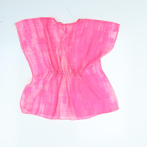 Young Dimension Girls Pink   Basic T-Shirt Size 7 Years
