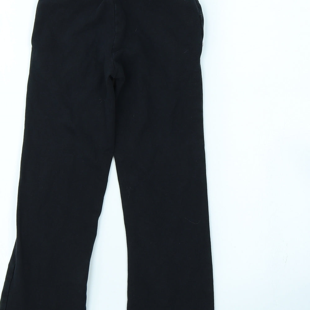 George Girls Black   Jogger Trousers Size 5 Years