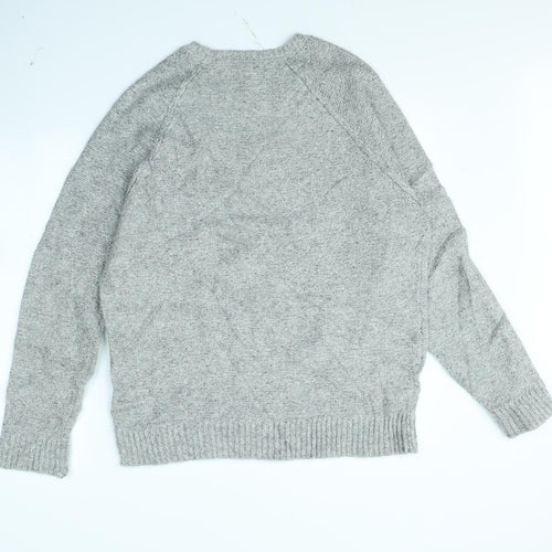 Cedar Wood State Mens Grey   Pullover Jumper Size L
