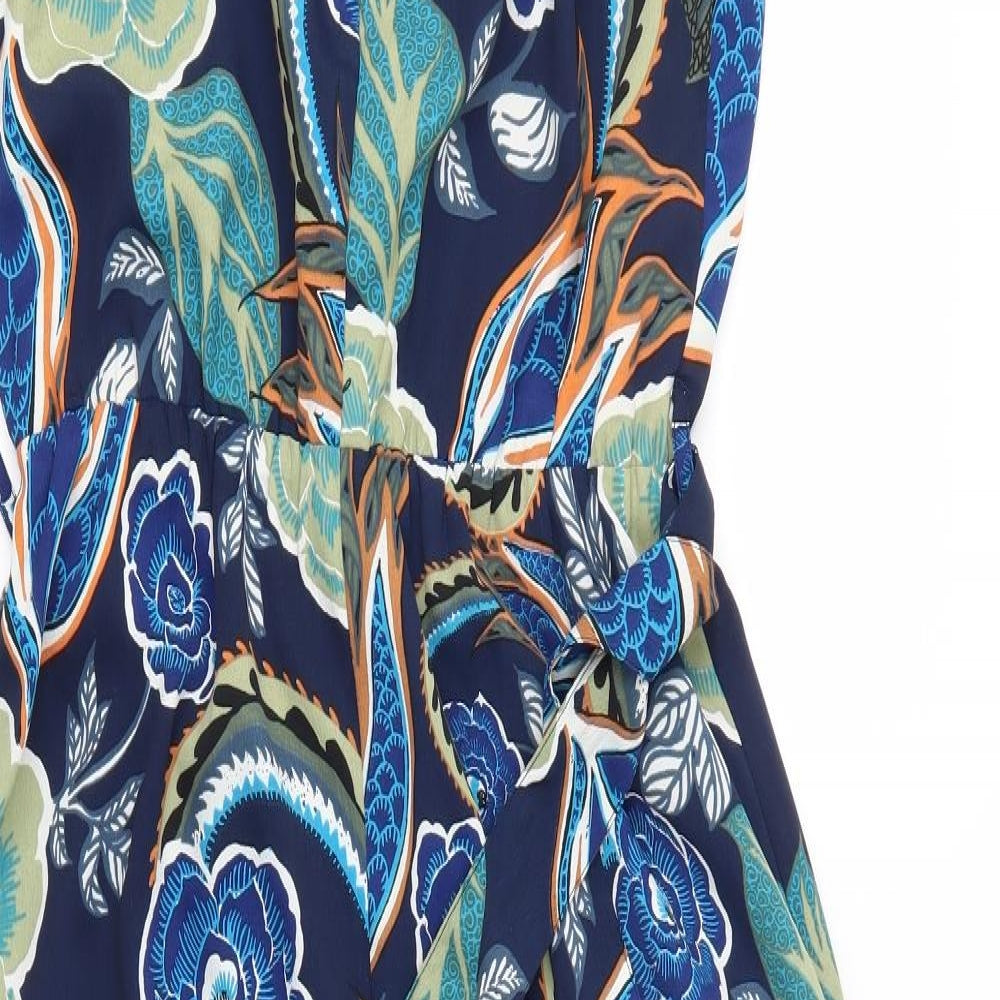 River Island Womens Beige Floral  Maxi  Size 10