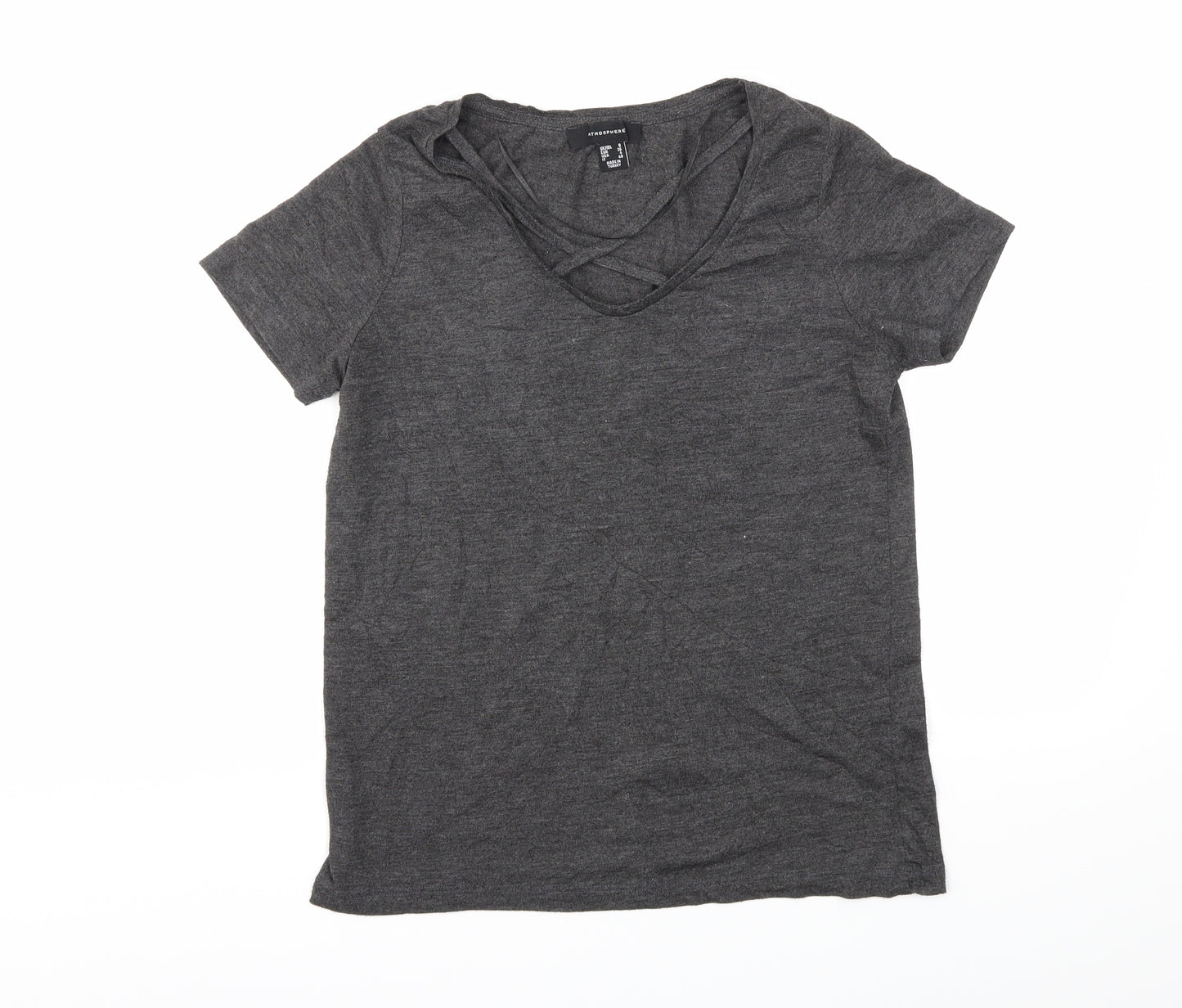 atmospher Womens Grey   Basic T-Shirt Size 8