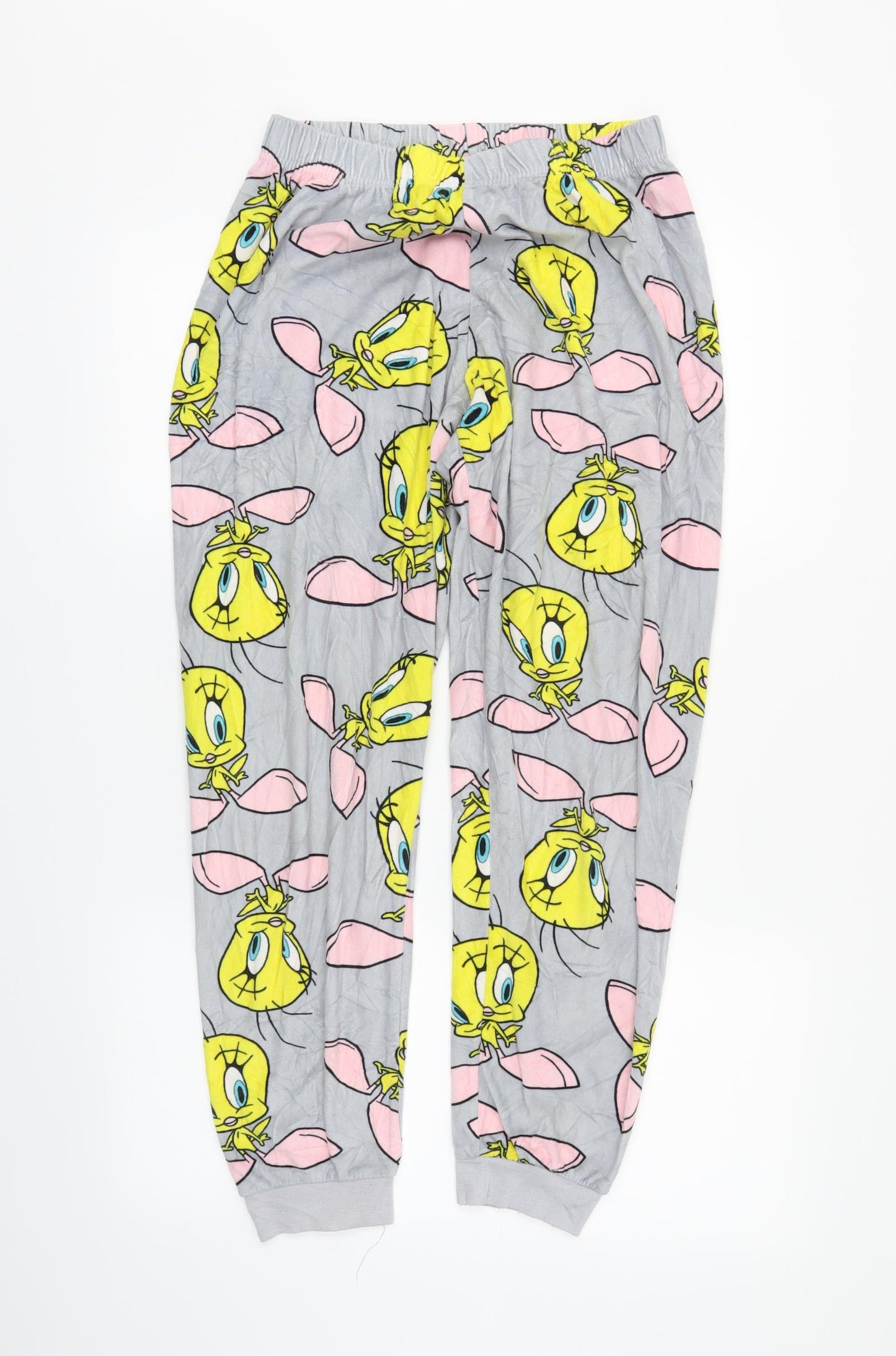 Primark Womens Grey Solid  Capri Lounge Pants Size S