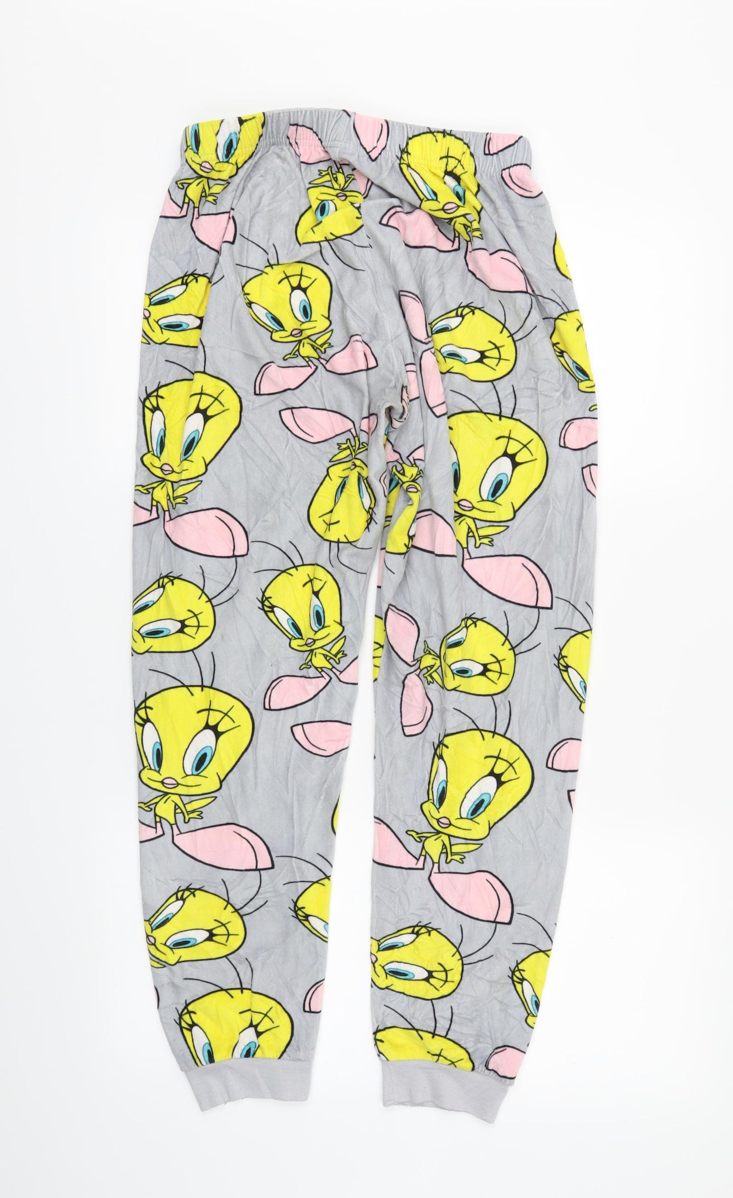 Primark Womens Grey Solid  Capri Lounge Pants Size S