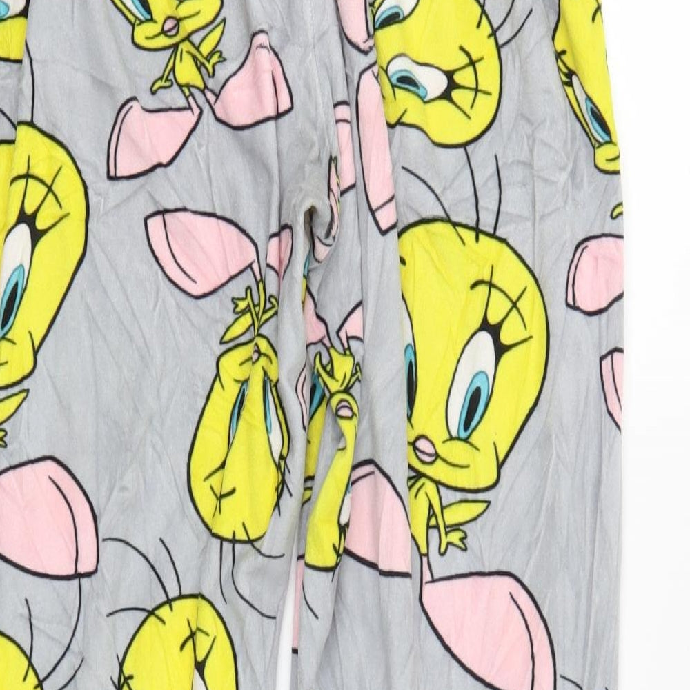 Primark Womens Grey Solid  Capri Lounge Pants Size S