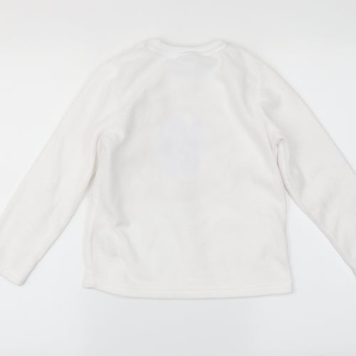 Chelsea Girls White   Pullover Jumper Size 6-7 Years  - Chelsea F.C