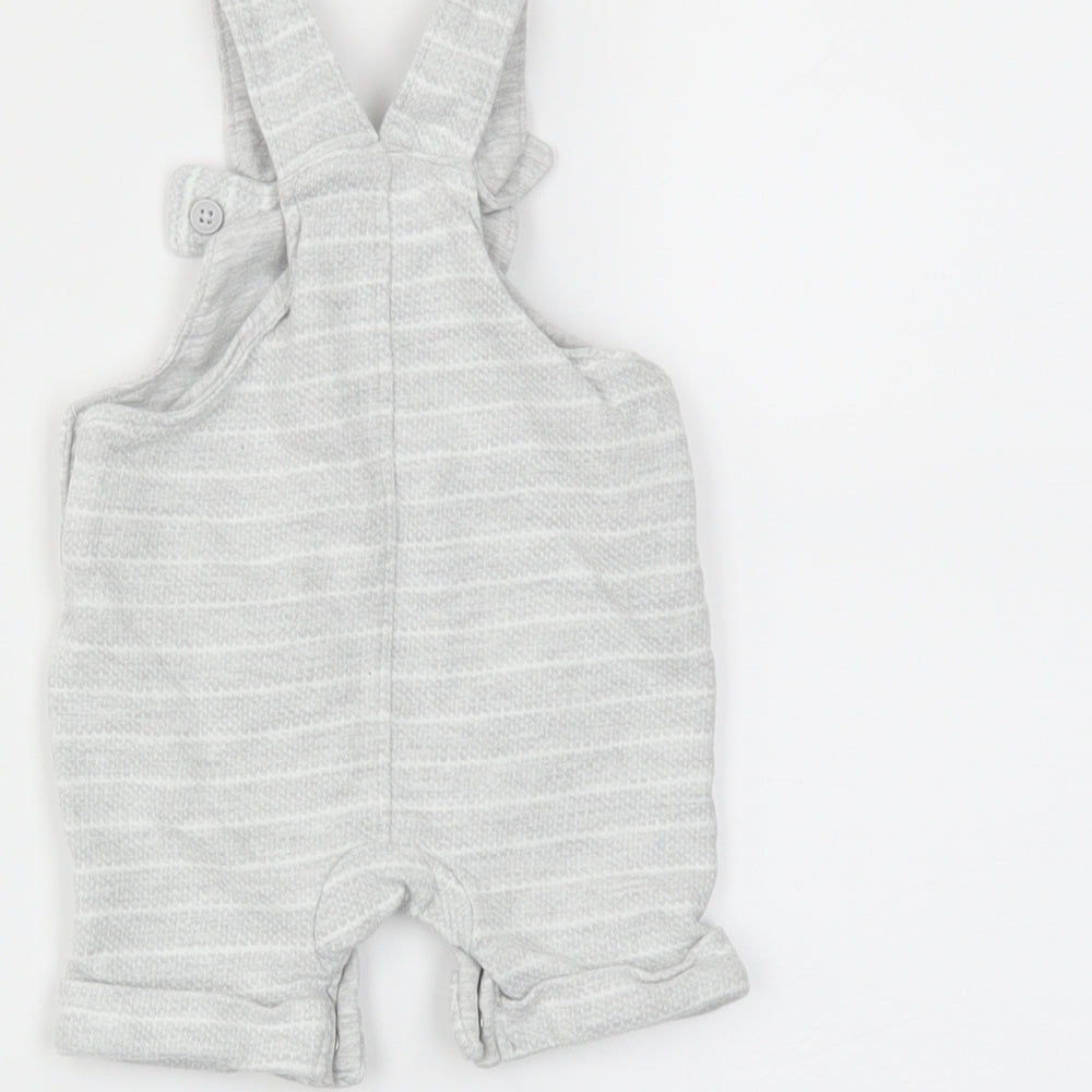 mr men Baby Grey   Dungaree One-Piece Size 0-3 Months