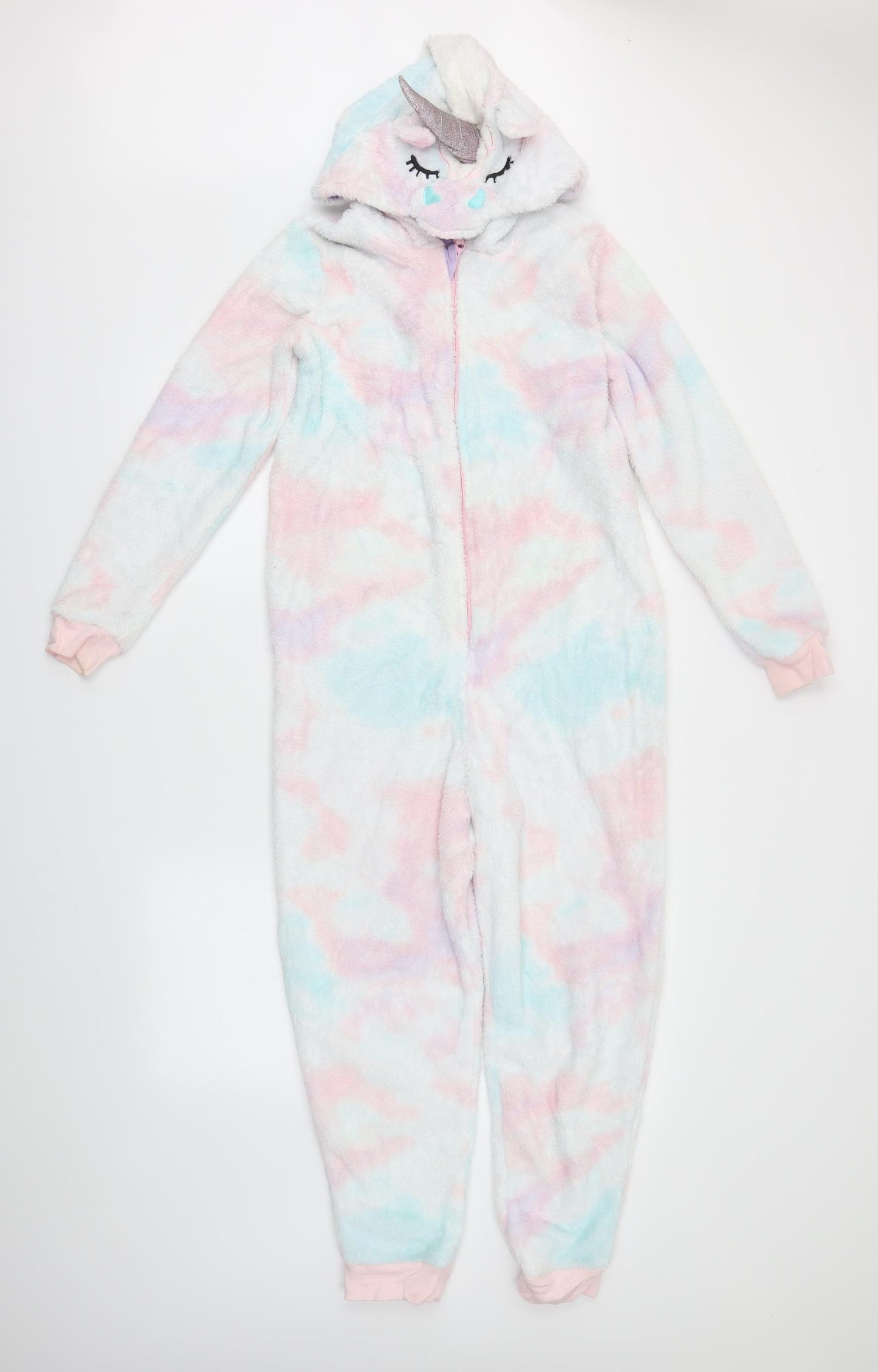 M&S Girls Pink Solid  Capri Nightshirt Size 11-12 Years