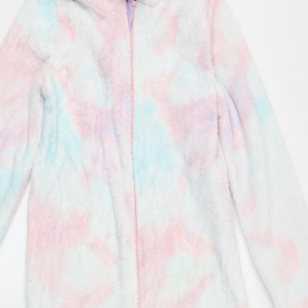 M&S Girls Pink Solid  Capri Nightshirt Size 11-12 Years