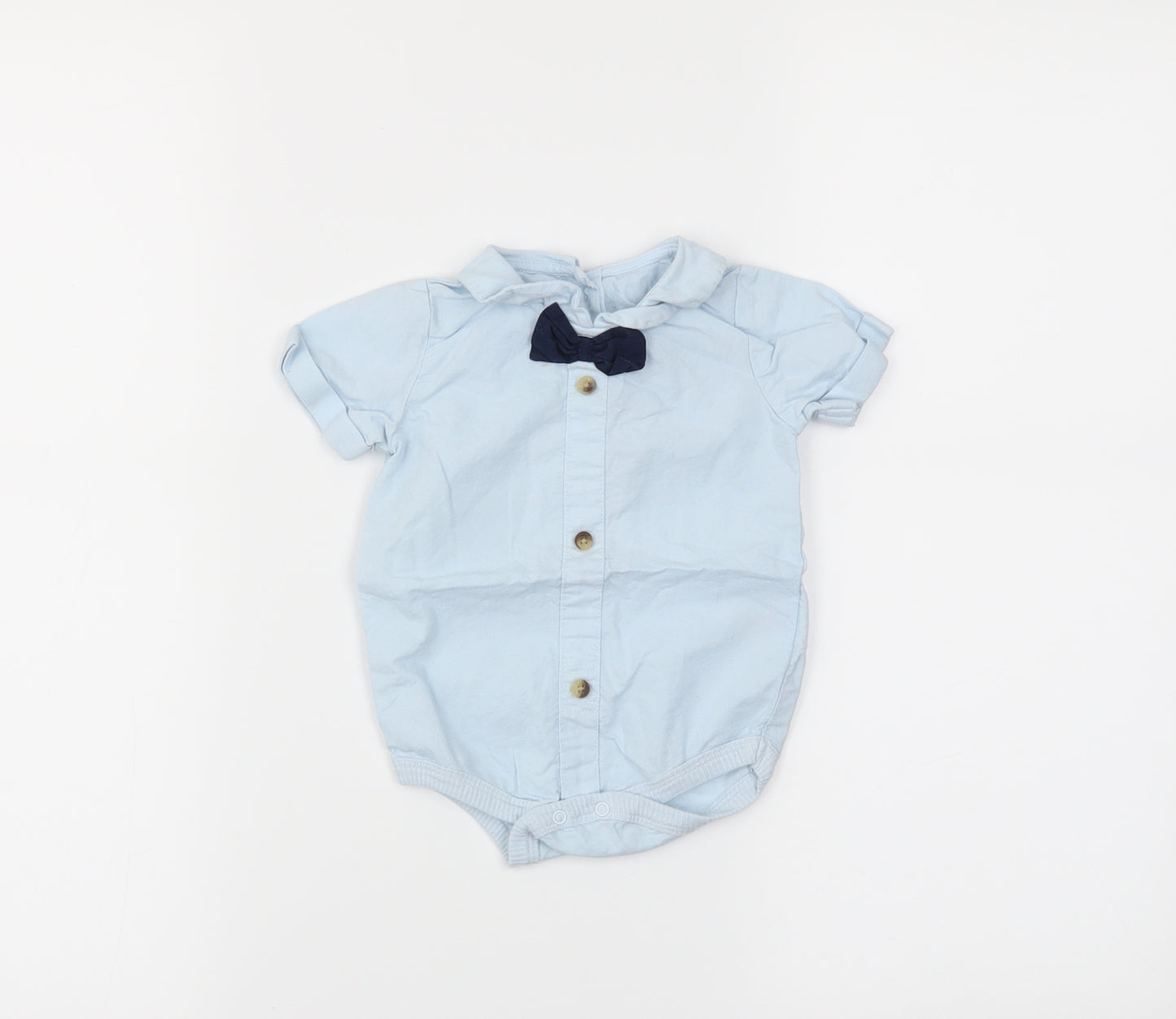 Preworn Boys Blue   Babygrow One-Piece Size 3-6 Months