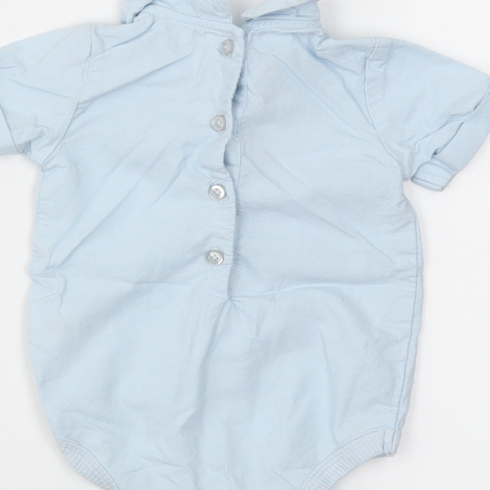Preworn Boys Blue   Babygrow One-Piece Size 3-6 Months