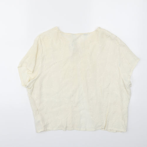 BHS Womens Ivory   Basic Blouse Size 20