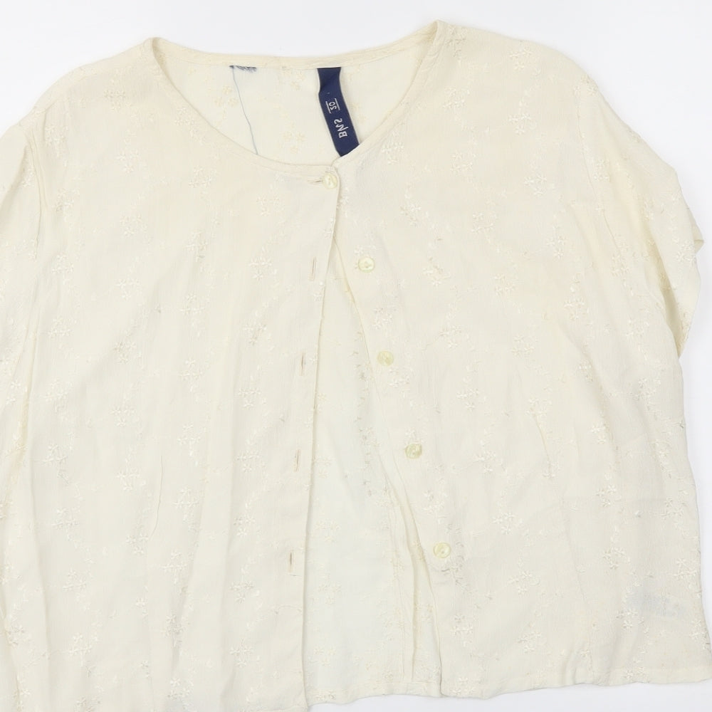 BHS Womens Ivory   Basic Blouse Size 20