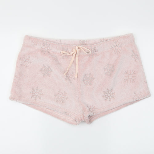 Boux Avenue Womens Pink   Sweat Shorts Size L