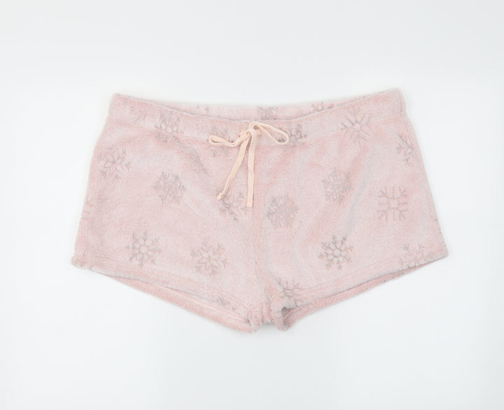 Boux Avenue Womens Pink   Sweat Shorts Size L