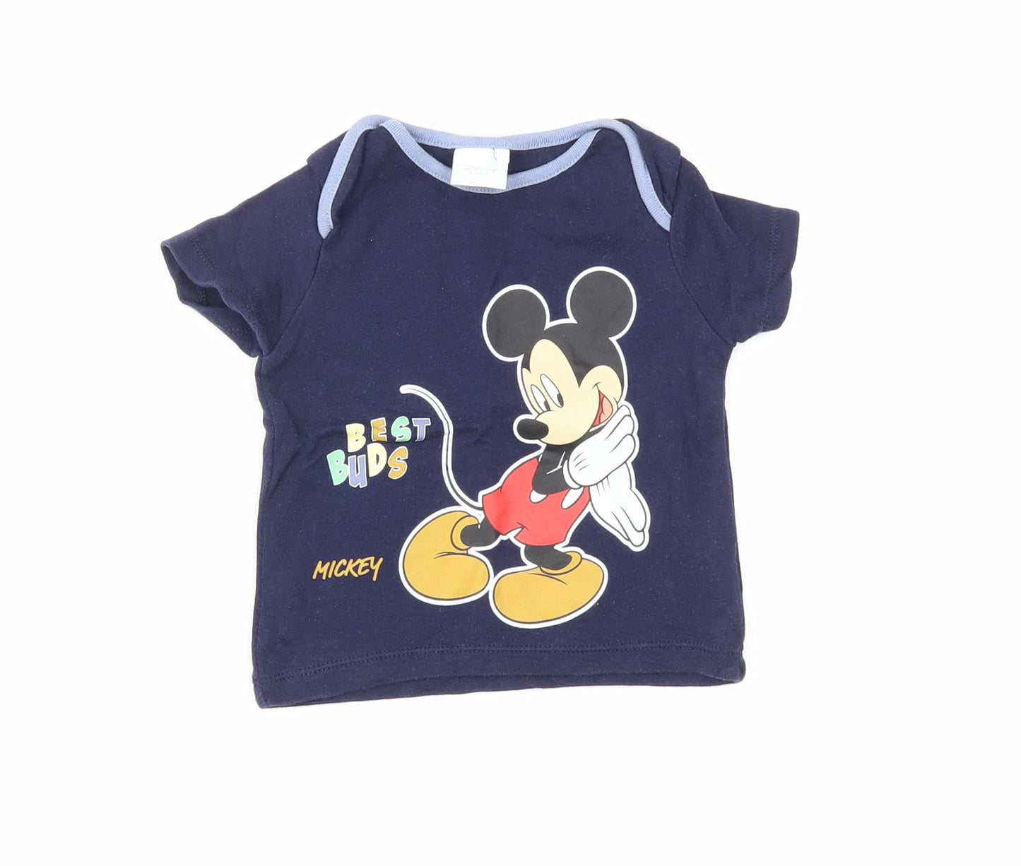 Disney Baby Blue   Basic T-Shirt Size 3-6 Months